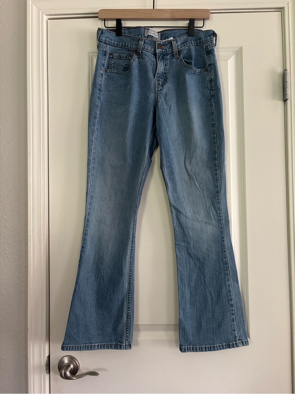 Levi Strauss Signature Vintage Light Blue Bootcut Jeans Size 6 Short